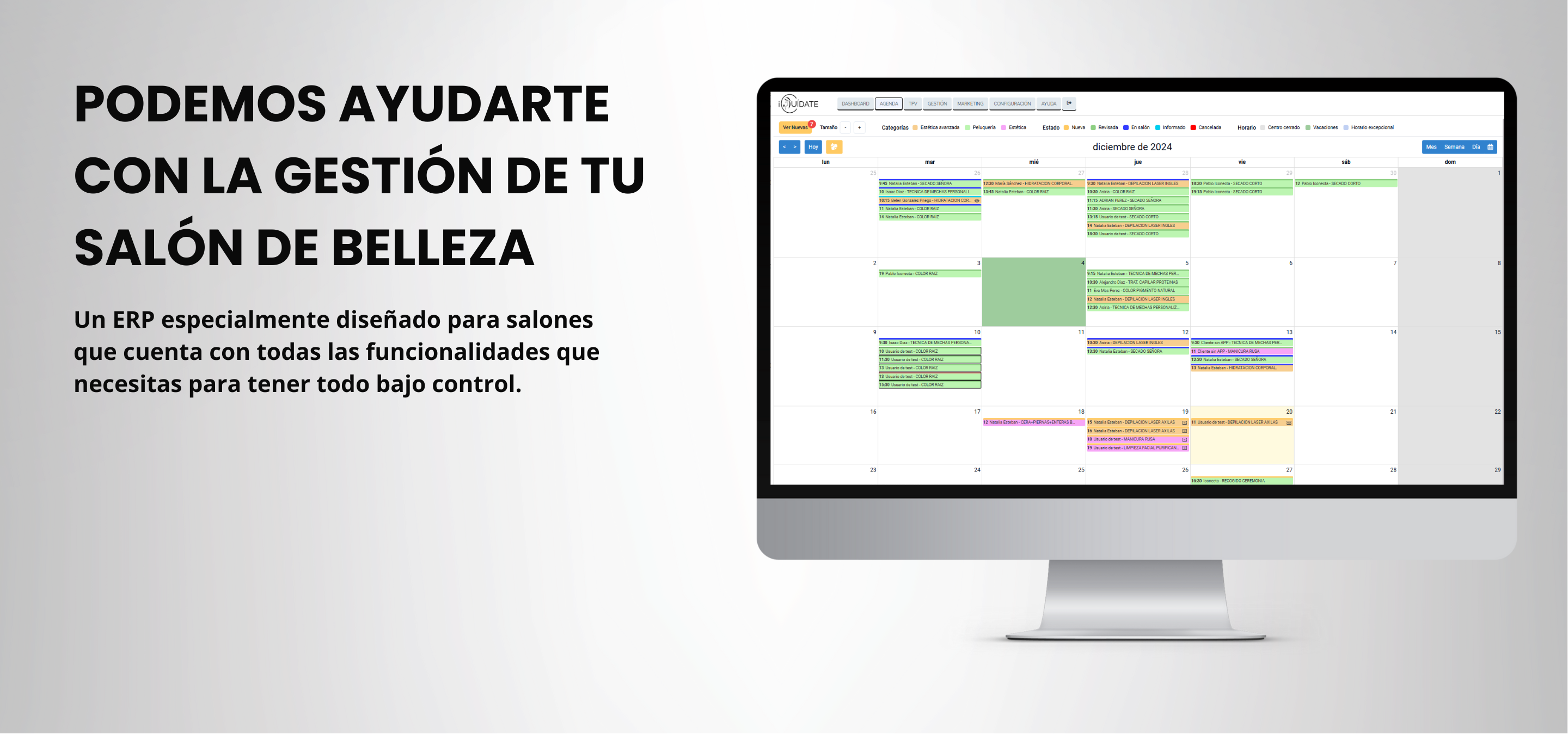 Software de gestión iCuidate