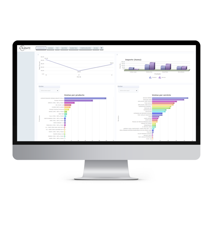 Captura completa del software iCuidate